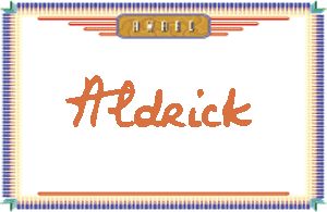 AldrickдӢ