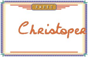 ChristoperдӢ