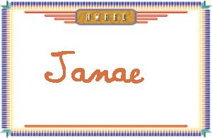 JanaeдӢ