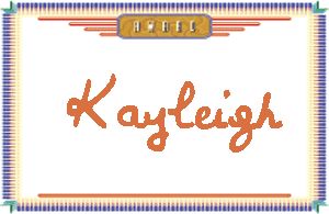 KayleighдӢ