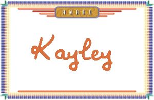 KayleyдӢ