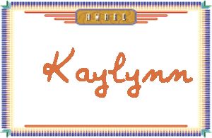 KaylynnдӢ