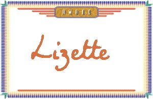 LizetteдӢ