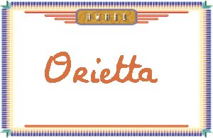 OriettaдӢ