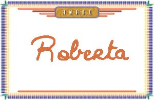 RobertaдӢ